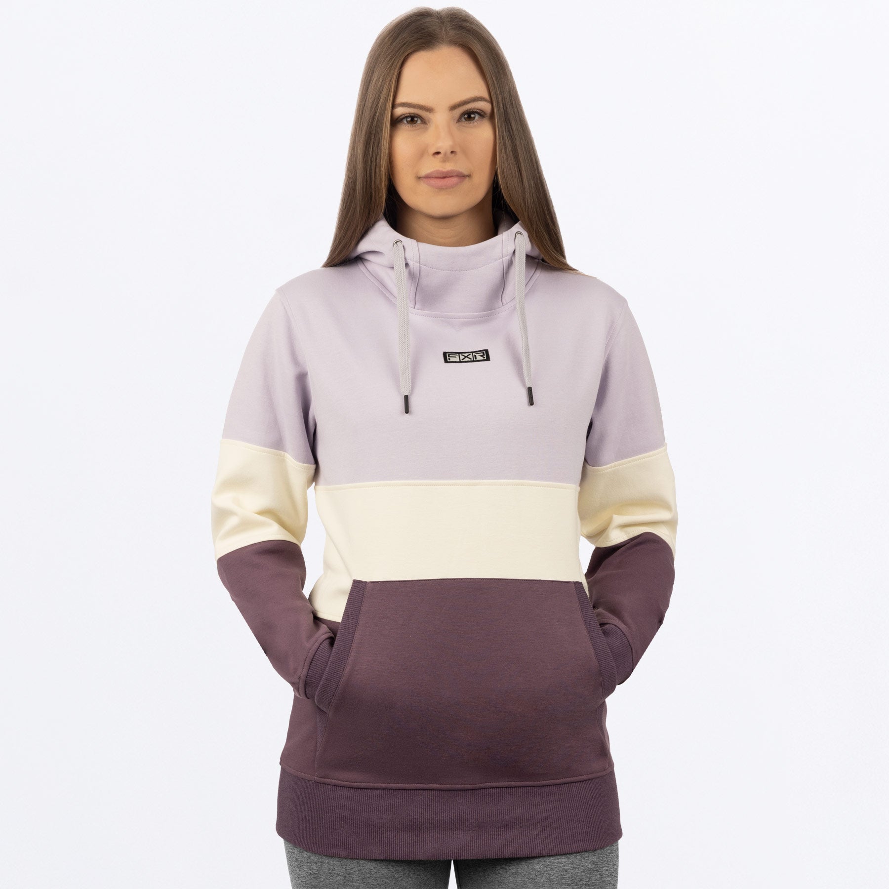 Women's Stripe Pullover Hoodie